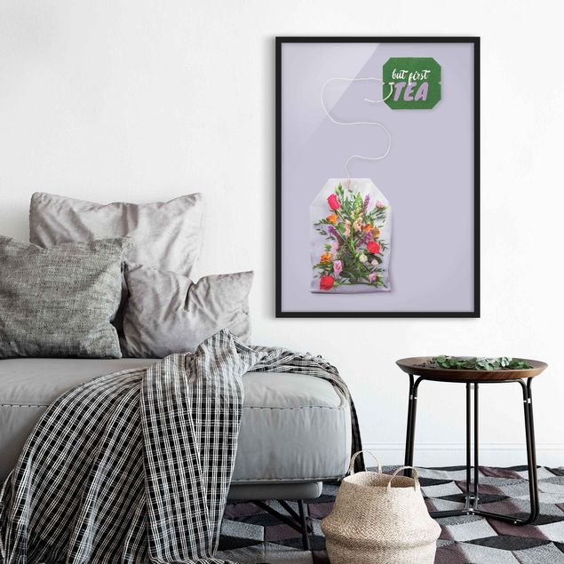 Poster con cornice - Tea Flower - Verticale 4:3