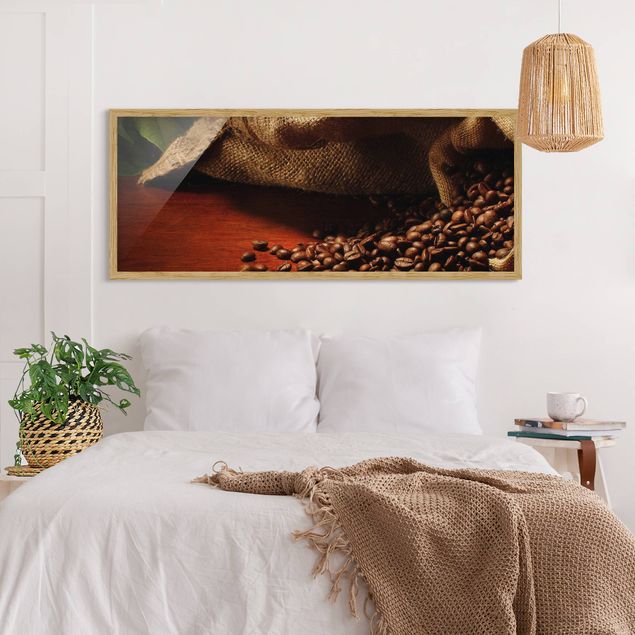 Poster con cornice - Dulcet Coffee - Panorama formato orizzontale