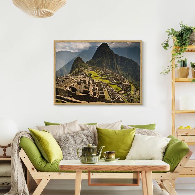 Poster con cornice - Machu Picchu - Orizzontale 3:4