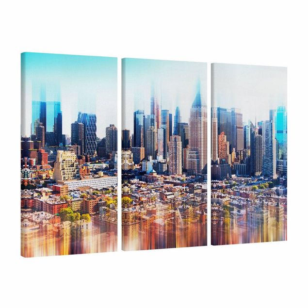 Riproduzioni di Philippe Hugonnard Skyline di Manhattan tratto urbano