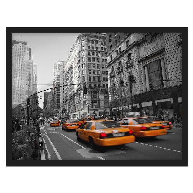 Poster con cornice - New York, New York! - Orizzontale 3:4