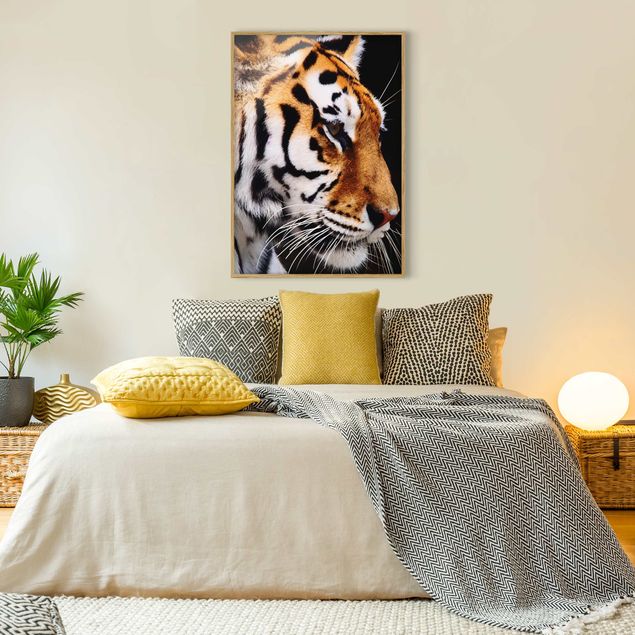 Poster con cornice - Tiger Beauty - Verticale 4:3
