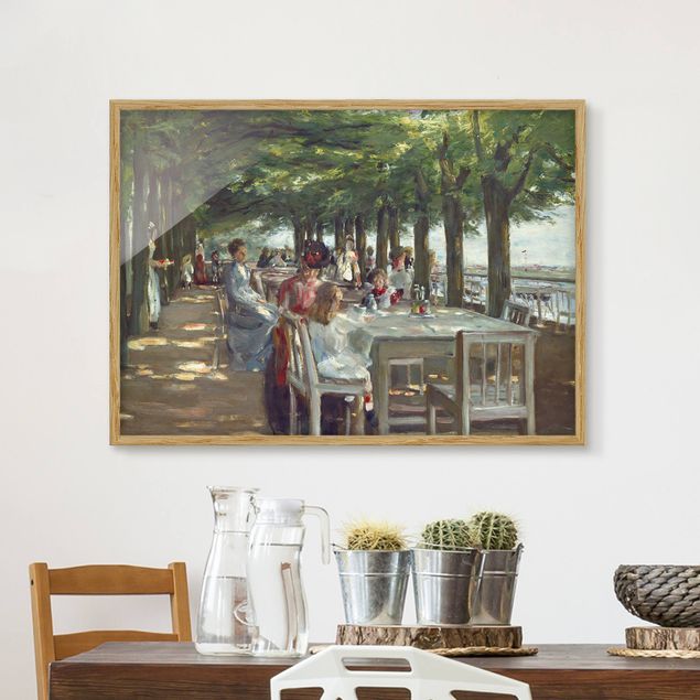 Poster con cornice - Max Liebermann - The Terrace Restaurant Jacob - Orizzontale 3:4