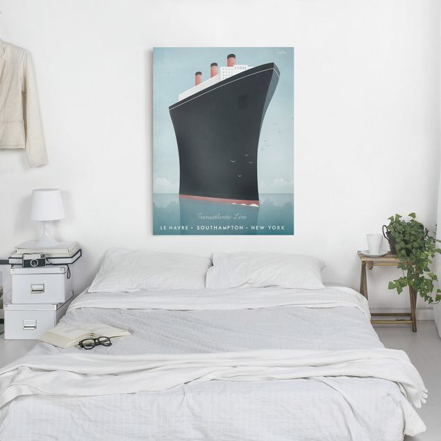 Riproduzioni su tela quadri famosi Poster di viaggio - Nave da crociera