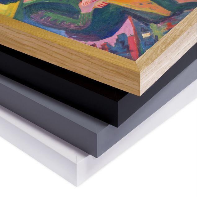 Poster con cornice - Ernst Ludwig Kirchner - Coffee Table - Quadrato 1:1
