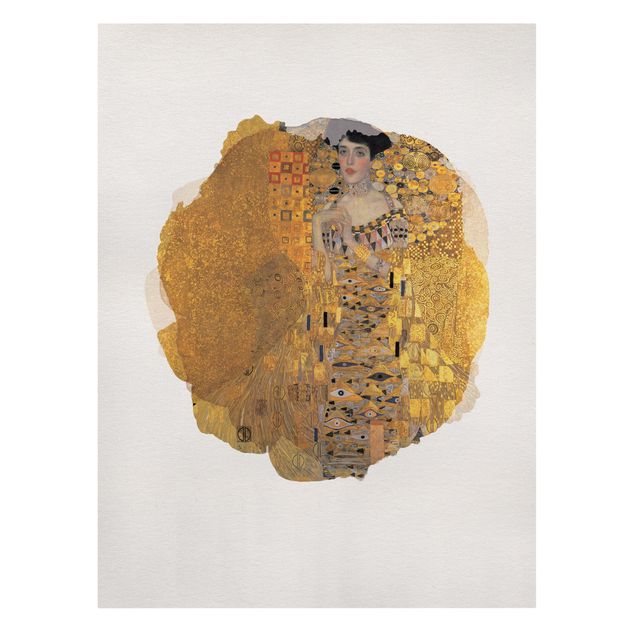Quadri su tela - Acquerelli - Gustav Klimt - Ritratto di Adele Bloch-Bauer I