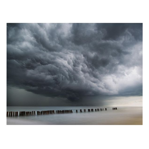 Stampa su tela - Nubi di tempesta sul Mar Baltico - Orizzontale 4:3