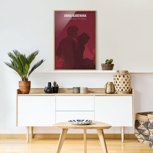 Poster con cornice - Poster del film Anna Karenina - Verticale 4:3