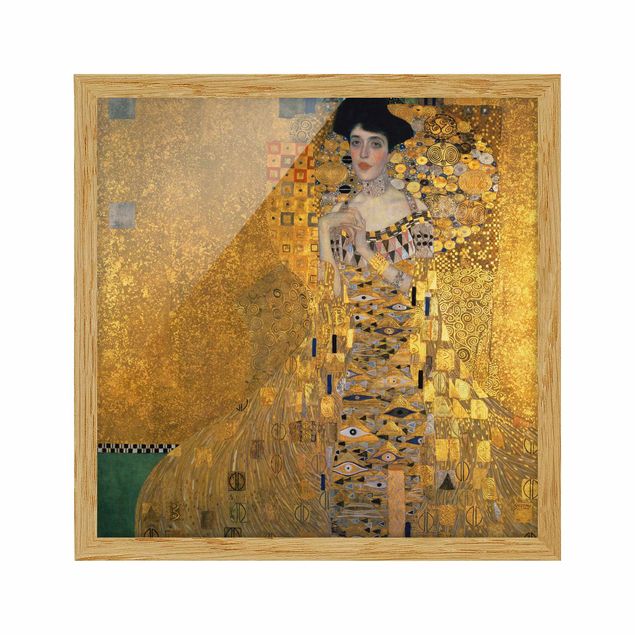 Poster con cornice - Gustav Klimt - Ritratto di Adele Bloch-Bauer I