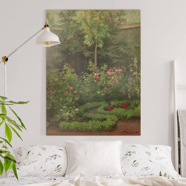 Quadri foresta Camille Pissarro - Un roseto