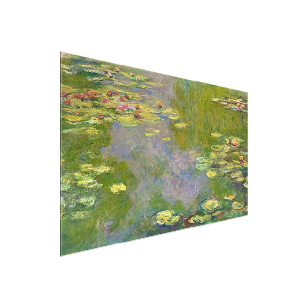 Quadro in vetro - Claude Monet - Verde Ninfee - Orizzontale 2:3