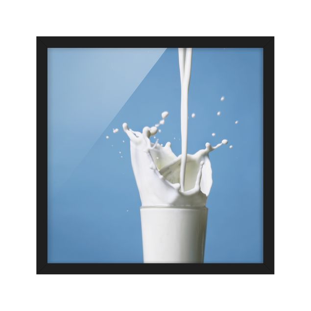 Poster con cornice - Milk - Quadrato 1:1