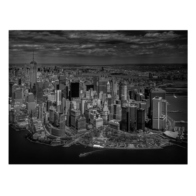 Stampe su tela New York - Manhattan dall'alto