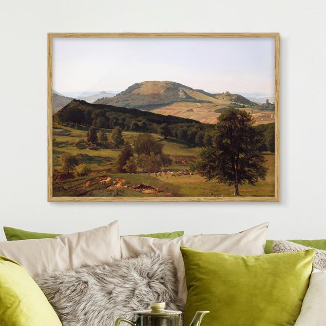 Albert Bierstadt Albert Bierstadt - Collina e valle