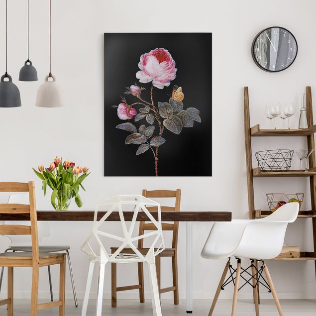 Quadri moderni per soggiorno Barbara Regina Dietzsch - La rosa dai cento petali
