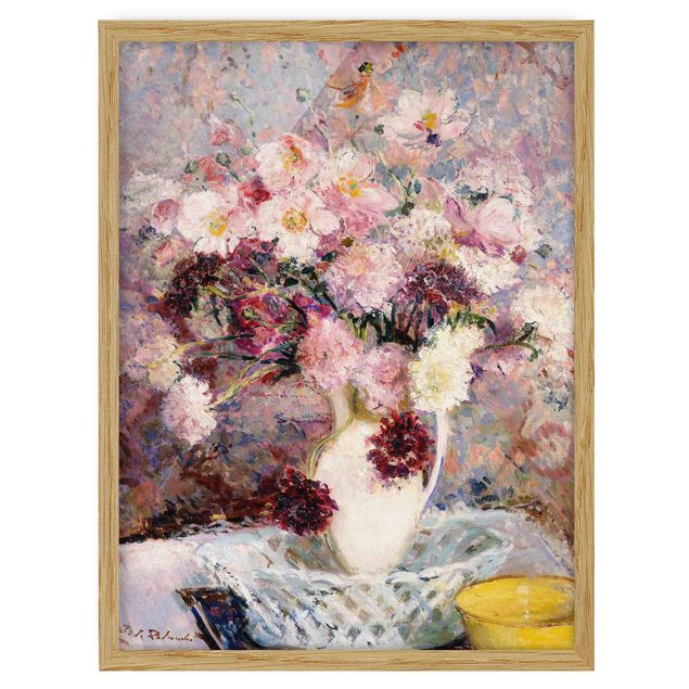 Poster con cornice - Jacques-Emile Blanche - Bunch Of Flowers - Verticale 4:3