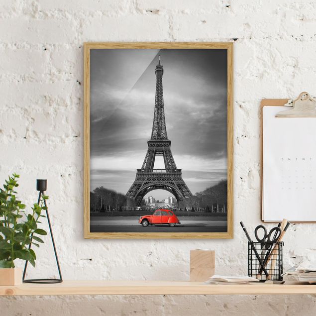 Poster con cornice - Spot On Paris - Verticale 4:3