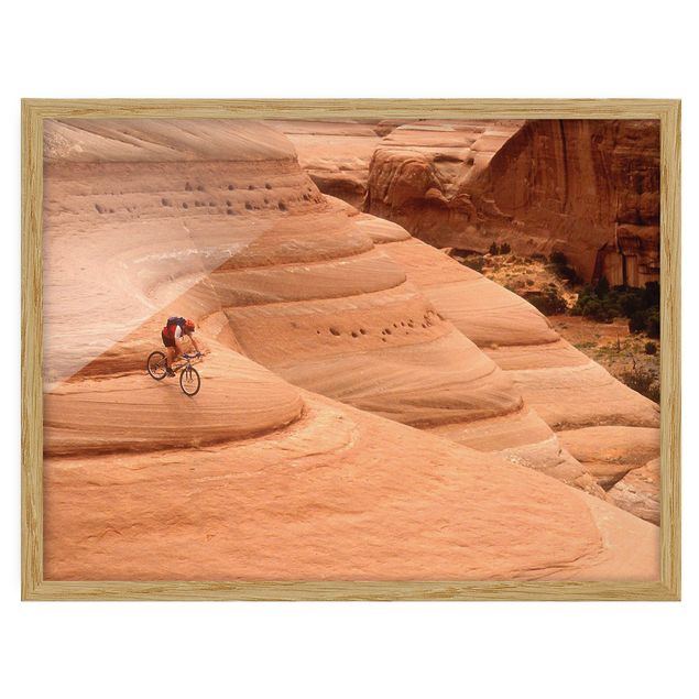 Poster con cornice - Canyon Down Hill - Orizzontale 3:4