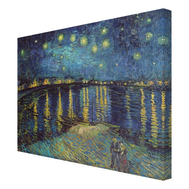 Quadri su tela - Vincent Van Gogh - Notte stellata sul Rodano