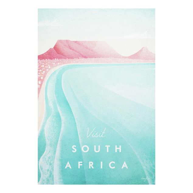 Quadro in vetro - Poster Travel - Sud Africa - Verticale 3:2