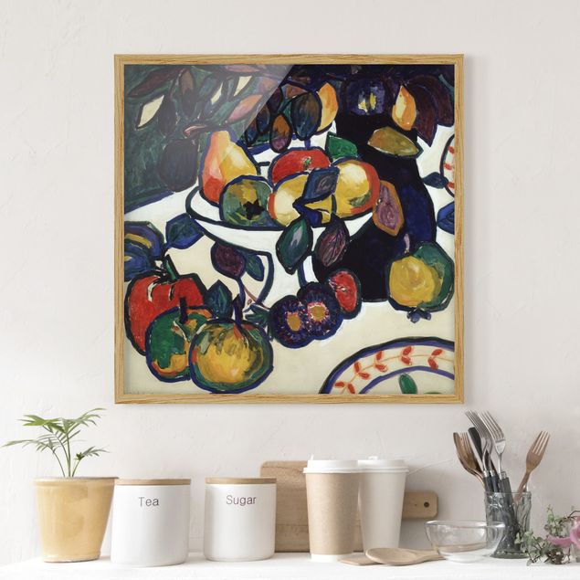 Poster con cornice - Kasimir Malevich - Still Life - Quadrato 1:1