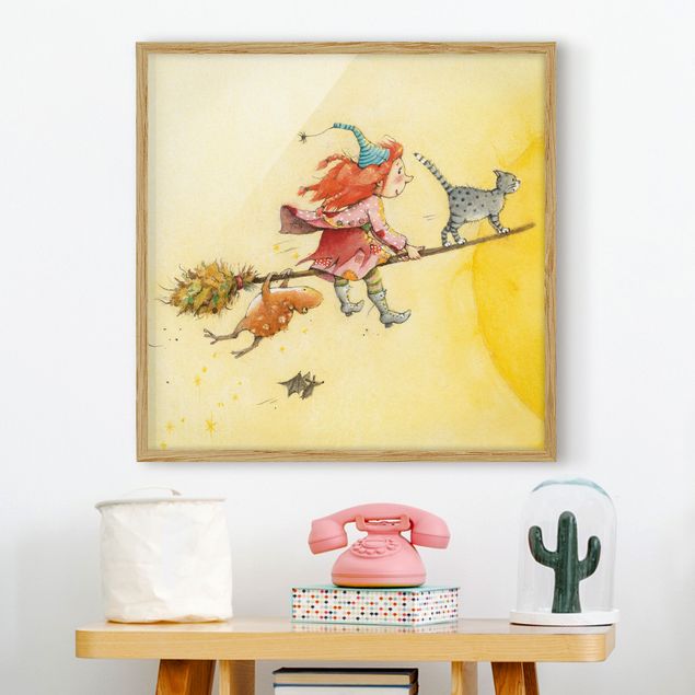 Poster con cornice - Frida And Tomcat Pumpernickel - Quadrato 1:1