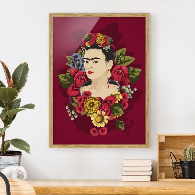 stampe animali Frida Kahlo - Rose