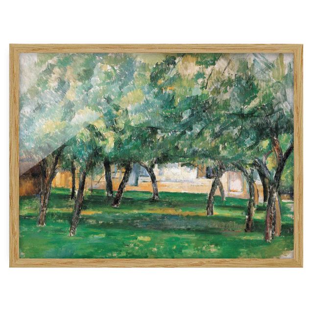 Poster con cornice - Paul Cézanne - Farm Normandy - Orizzontale 3:4