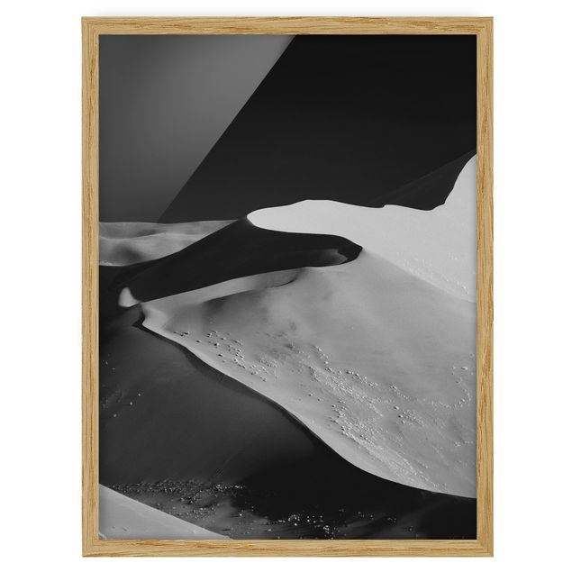 Poster con cornice - Deserto - Estratto Dunes - Verticale 4:3