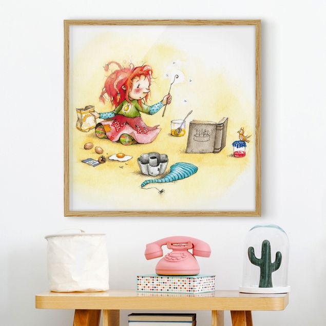 Poster con cornice - Frida's Magical Bakery - Quadrato 1:1