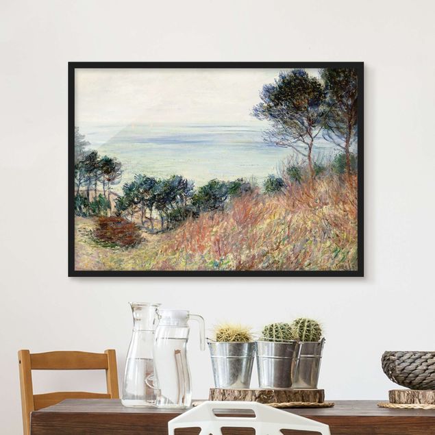 Poster con cornice - Claude Monet - Coast Varengeville - Orizzontale 3:4