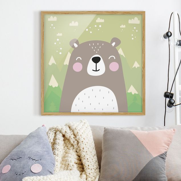 quadri con animali Piccolo orso