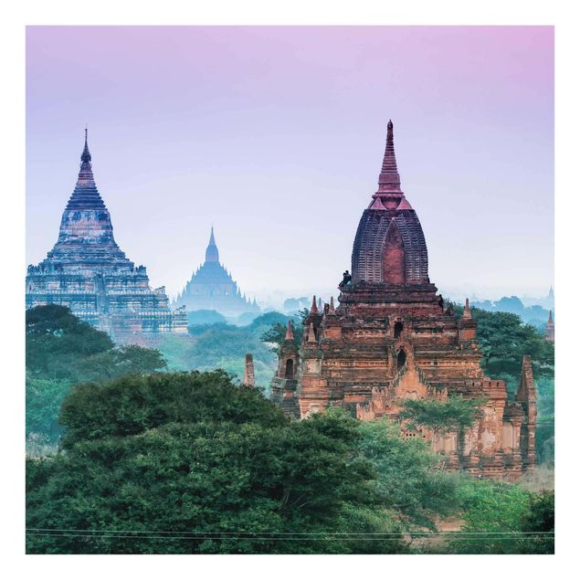 Quadro in vetro - Edifici sacri a Bagan