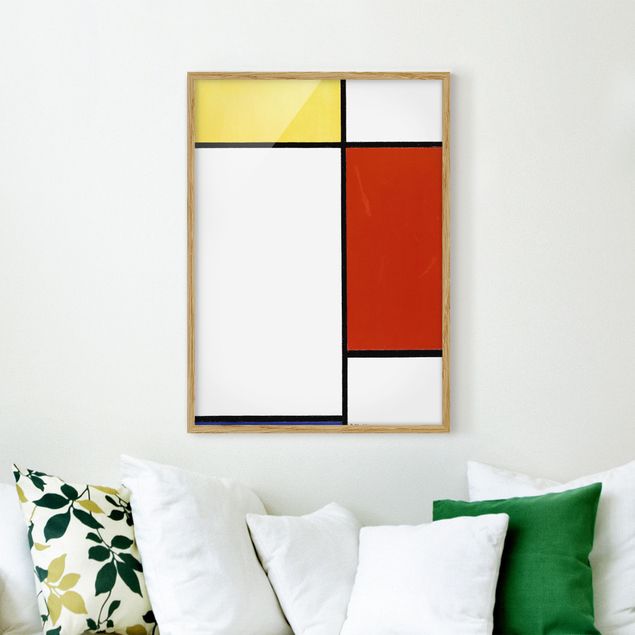 Quadri astratti Piet Mondrian - Composizione I
