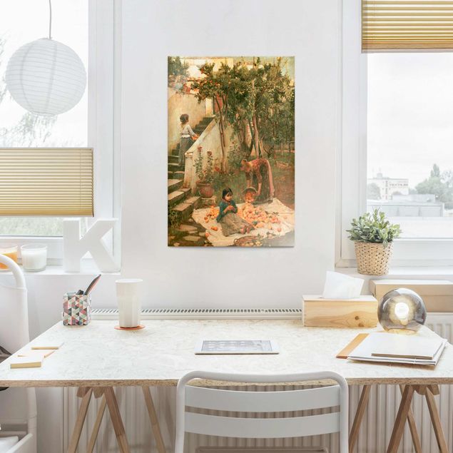 John William Waterhouse quadri John William Waterhouse - I raccoglitori di arance