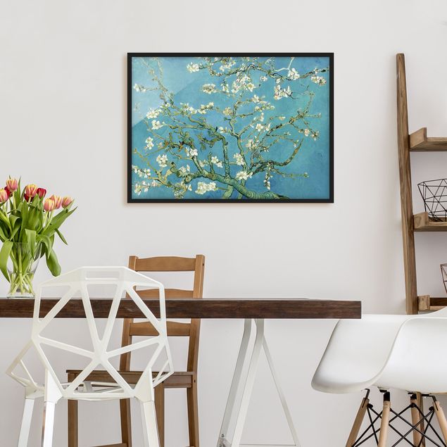 Poster con cornice - Vincent Van Gogh - Almond Blossom - Orizzontale 3:4