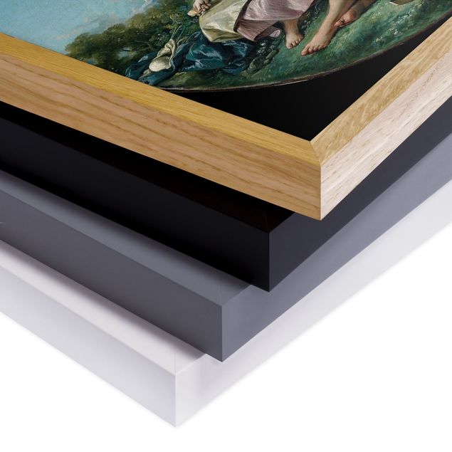 Poster con cornice - François Boucher - The Wooden Shoes - Verticale 4:3