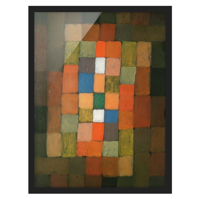 Poster con cornice - Paul Klee - Static-Dynamic Increase - Verticale 4:3