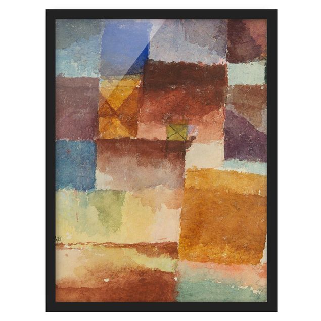 Poster con cornice - Paul Klee - In The Wasteland - Verticale 4:3