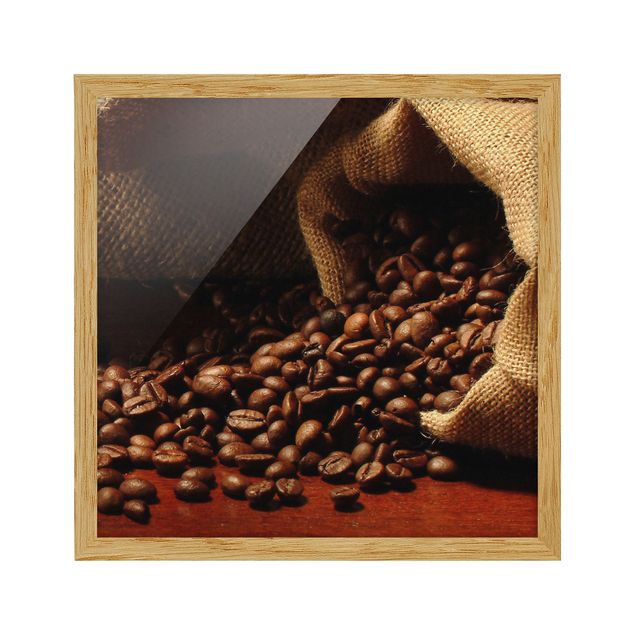 Poster con cornice - Dulcet Coffee - Quadrato 1:1