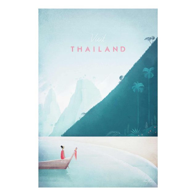 Quadro in vetro - Poster Viaggio - Thailandia - Verticale 3:2