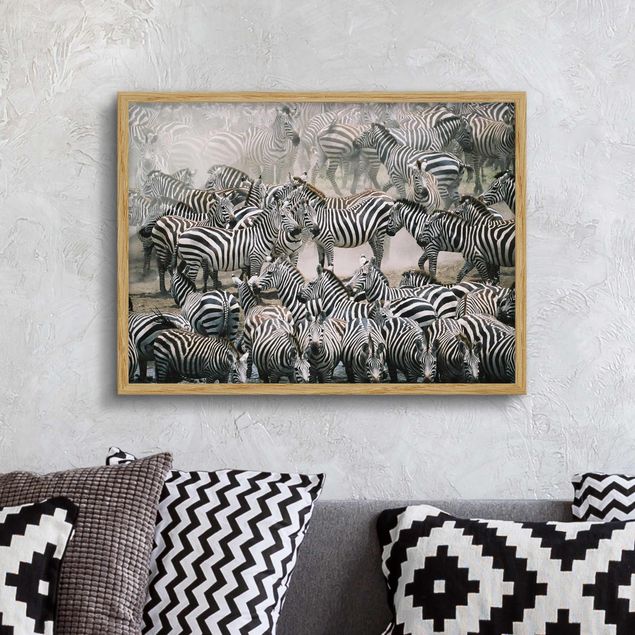 quadro astratto Branco di zebre