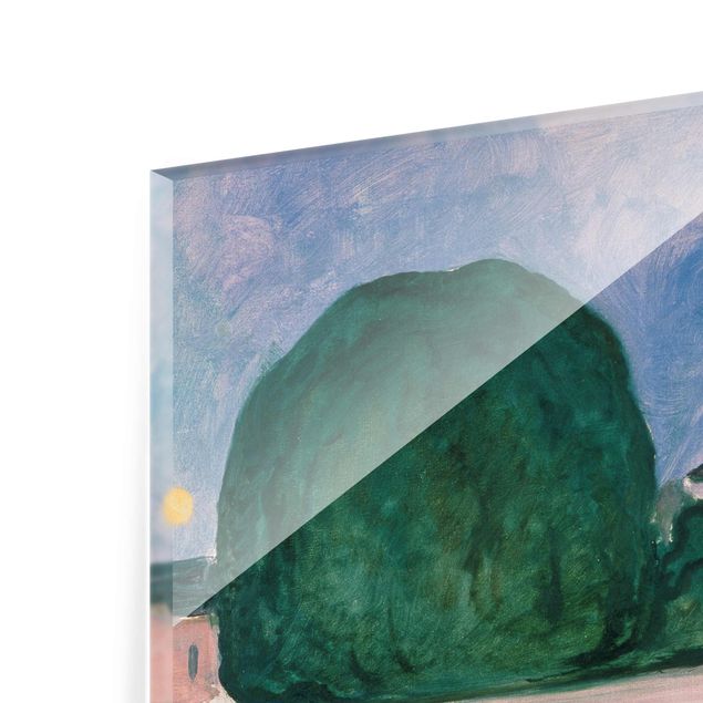 Quadro in vetro - Edvard Munch - Notte Bianca - Verticale 4:3