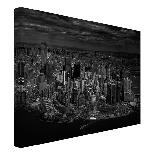 Quadri moderni per soggiorno New York - Manhattan dall'alto