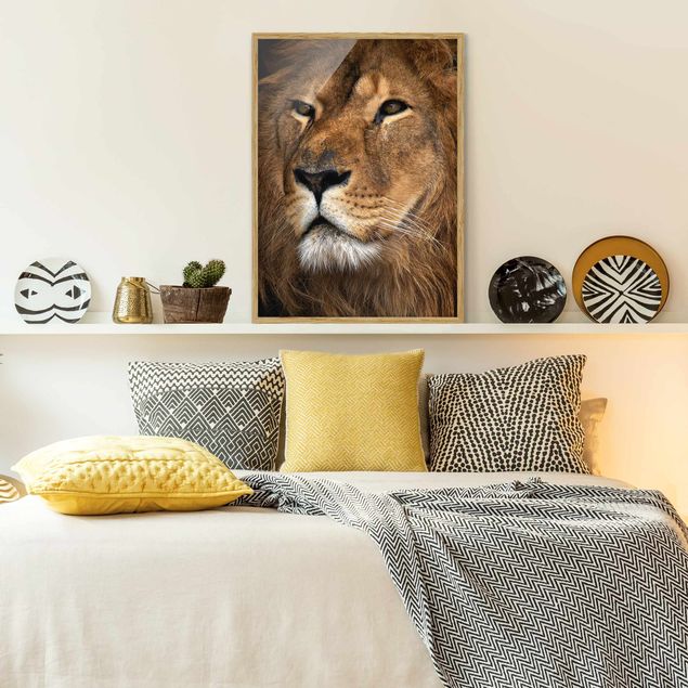 Poster con cornice - Lions Look - Verticale 4:3