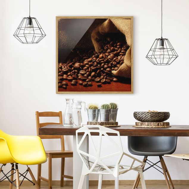Poster con cornice - Dulcet Coffee - Quadrato 1:1