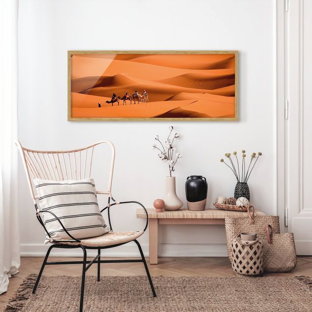 Poster con cornice - Deserto Del Namib - Panorama formato orizzontale