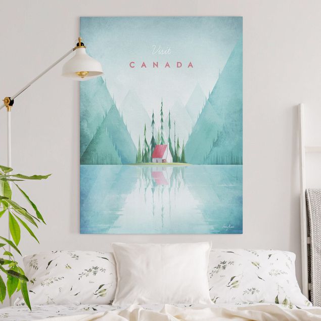Quadri foresta Poster di viaggio - Canada