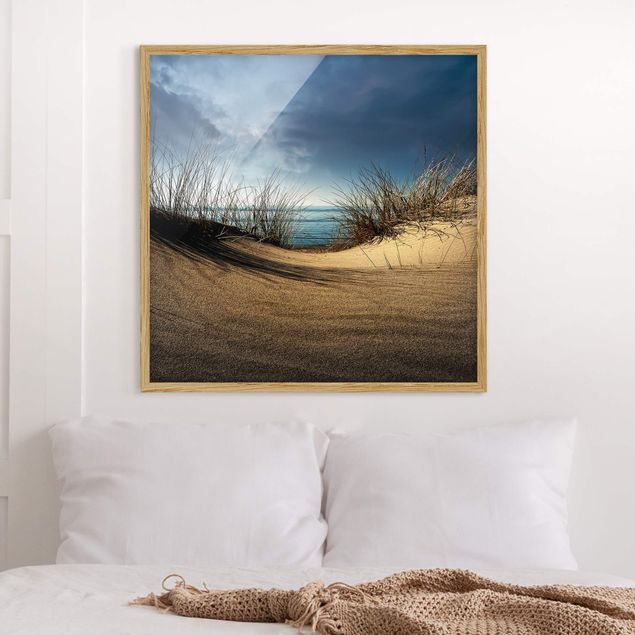 Poster con cornice - Sand Dune - Quadrato 1:1