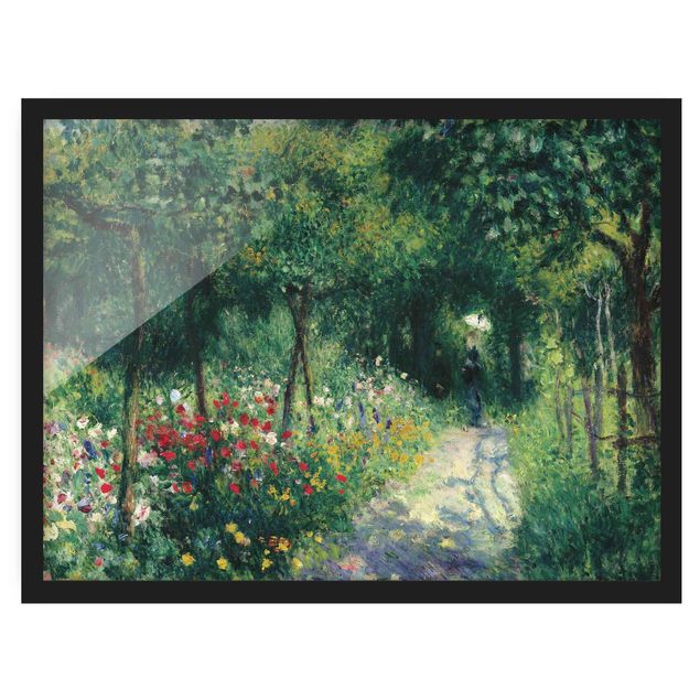 Poster con cornice - Auguste Renoir - Women In The Garden - Orizzontale 3:4